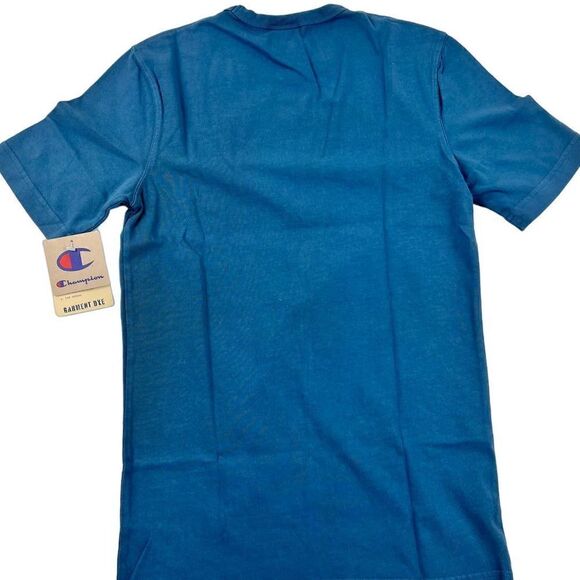 New Champion Men US XS Navy T-Shirt  Heritage Cotton Tee Reverse Weave - Picture 3 of 4